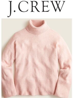 J. Crew Supersoft Relaxed fit Turtleneck Sweater